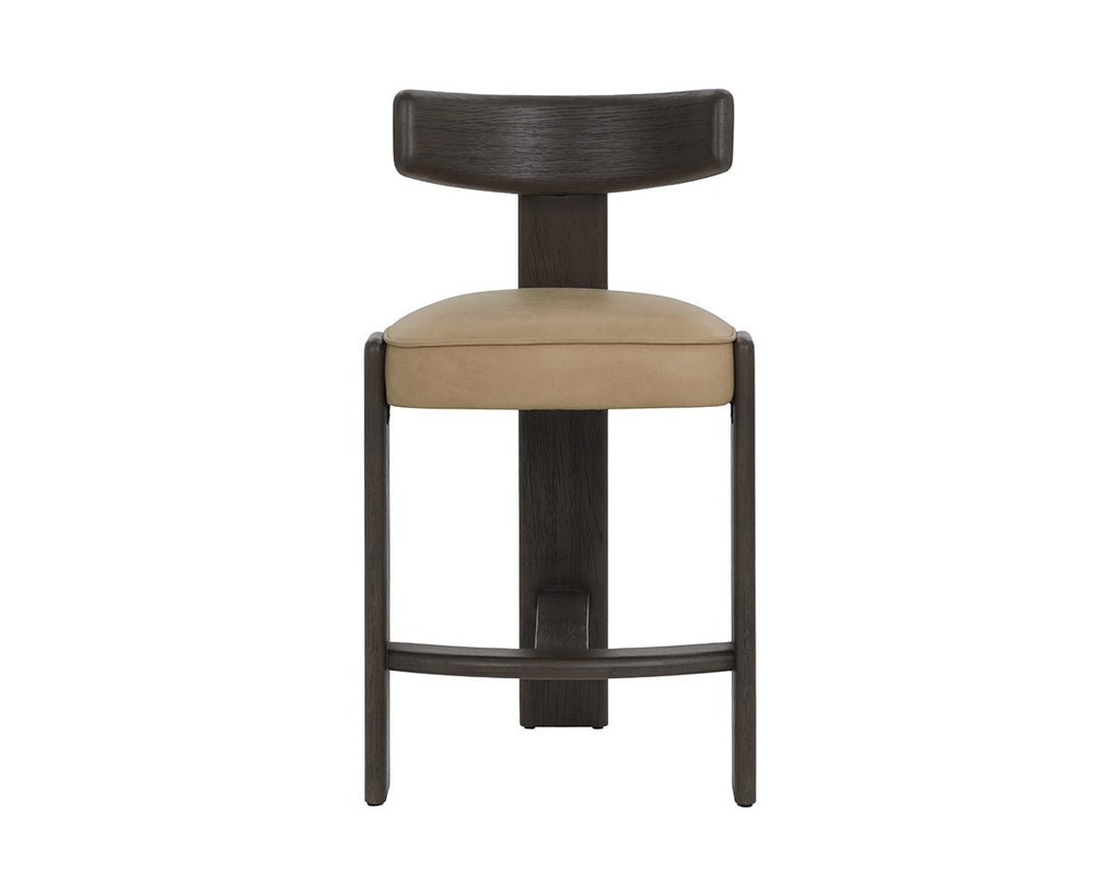 Horton Counter Stool – Dark Brown