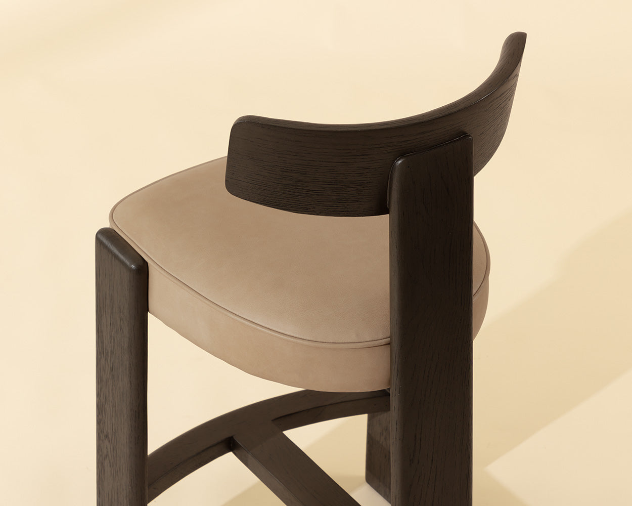 Horton Counter Stool – Dark Brown
