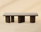 Hiro Bench - Chocolate