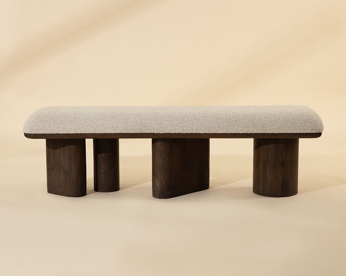 Hiro Bench - Chocolate