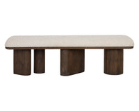 Hiro Bench - Chocolate