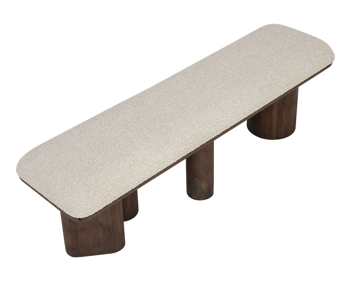 Hiro Bench - Chocolate