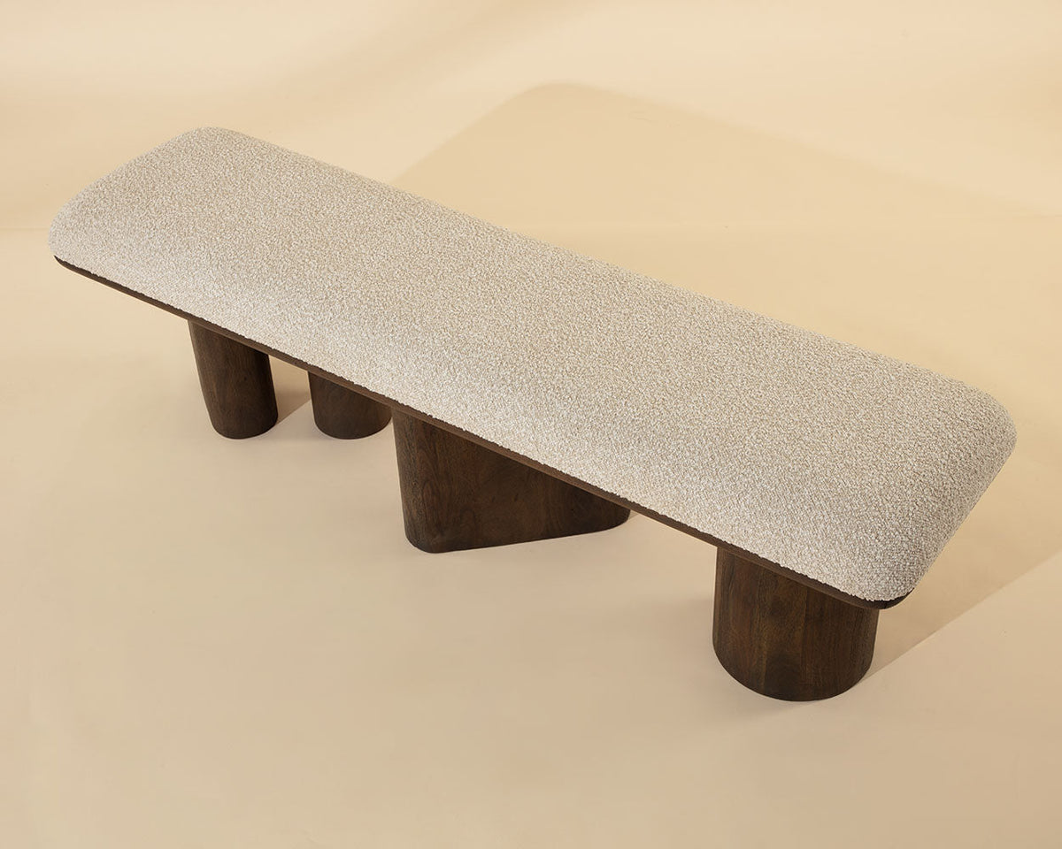 Hiro Bench - Chocolate