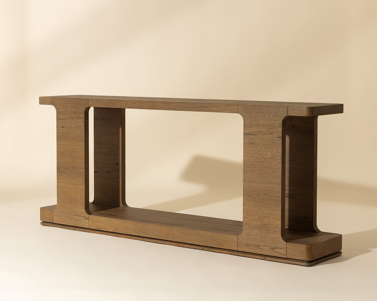 Hercules Console Table — Light Brown
