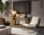 Hercules Console Table — Light Brown