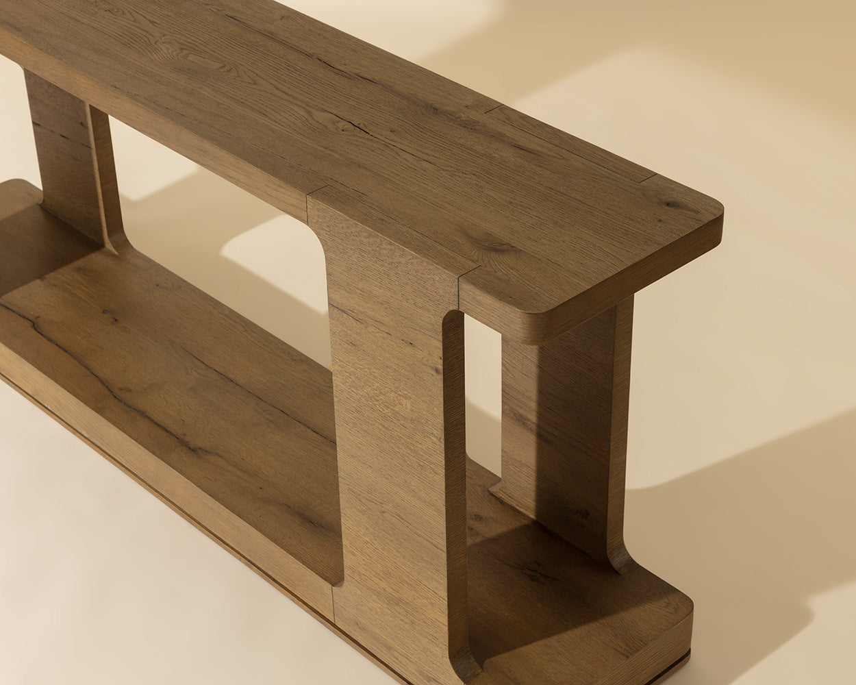 Hercules Console Table — Light Brown
