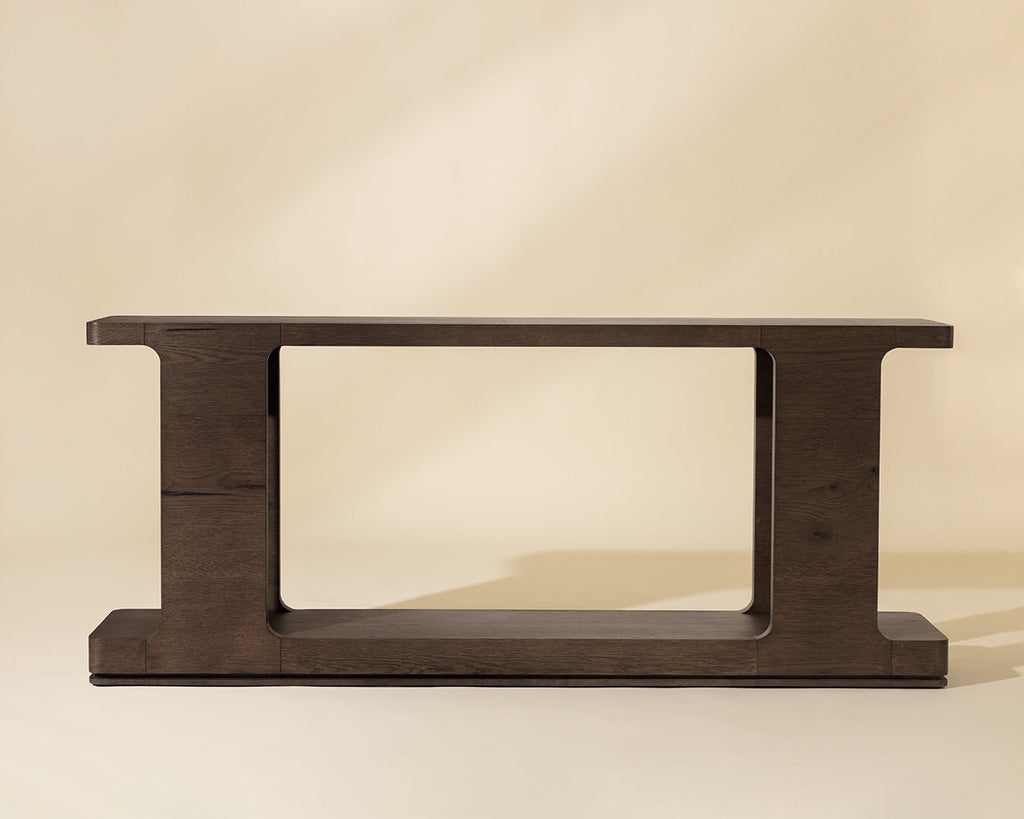 Hercules Console Table — Brown
