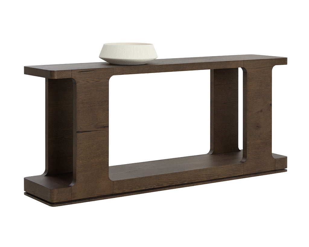 Hercules Console Table — Brown