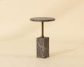 Mizani End Table — Brown