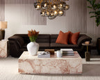 Mizani End Table — Brown