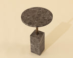 Mizani End Table — Brown