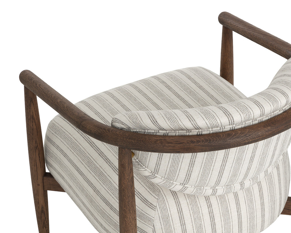 Sigrid Lounge Chair – Antique Brown