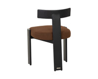 Titan Upholstered Dining Chair, Vista Ganache, detail