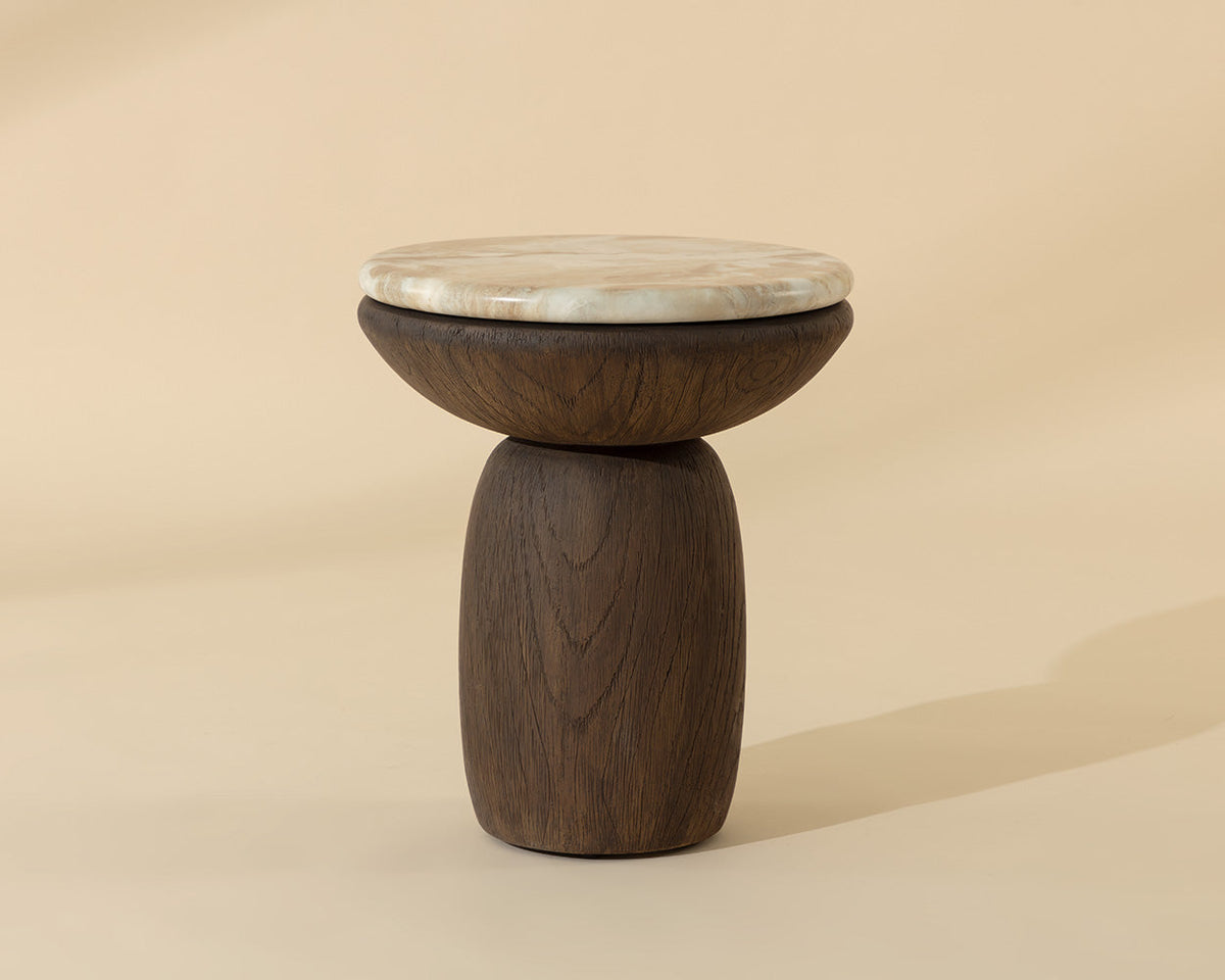 Orula End Table – Macchiato