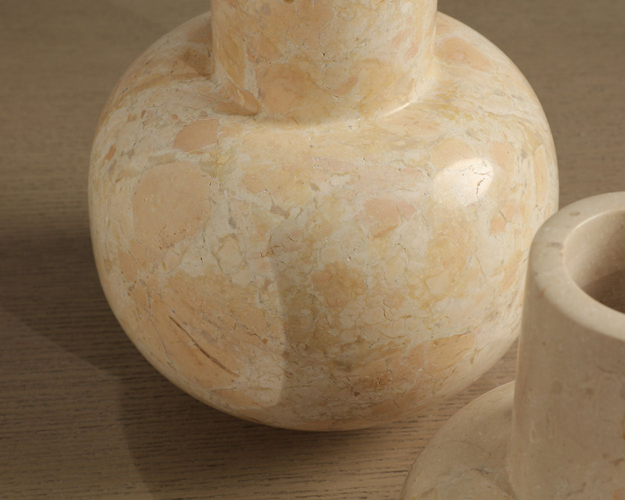 Abundance Marble Vase Large — side profile