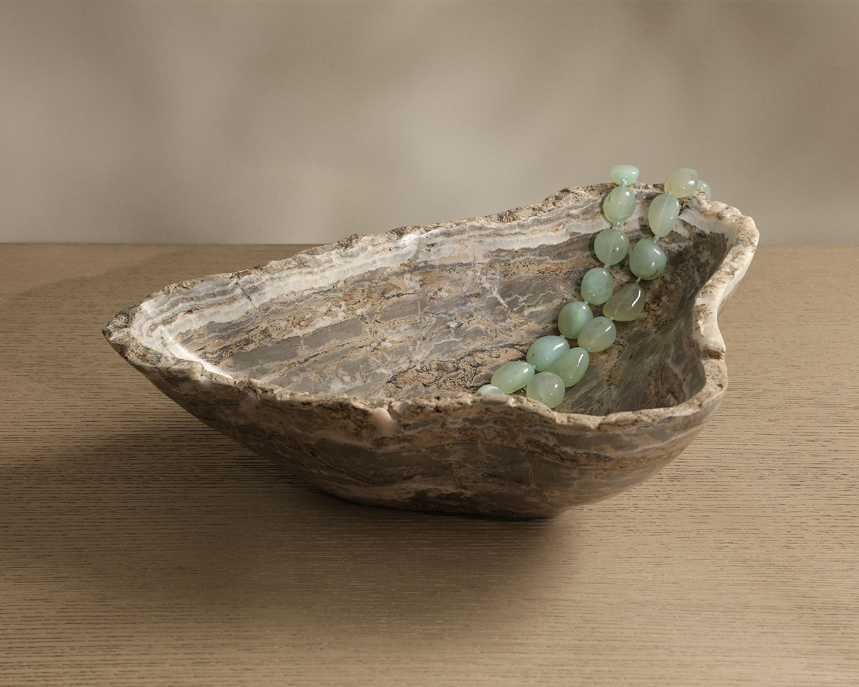 Nature's Vessel Onyx Bowl — detail surface