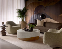 Saskia Concrete Vase — room setting
