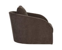 Wexford Swivel Lounge Chair Rika Chocolate, lifestyle view