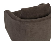Wexford Swivel Lounge Chair Rika Chocolate, dimensions