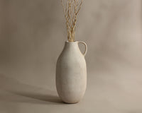 Marena Concrete Vase — side profile