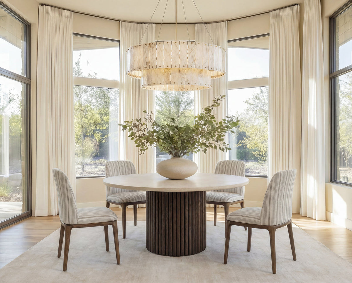 Eryne Concrete Vase — room setting