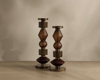 Bauhaus Glass Candle Holders — hero