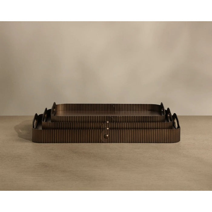 Sumatra Tray Set of 3