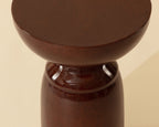 Goya End Table — Red Ochre