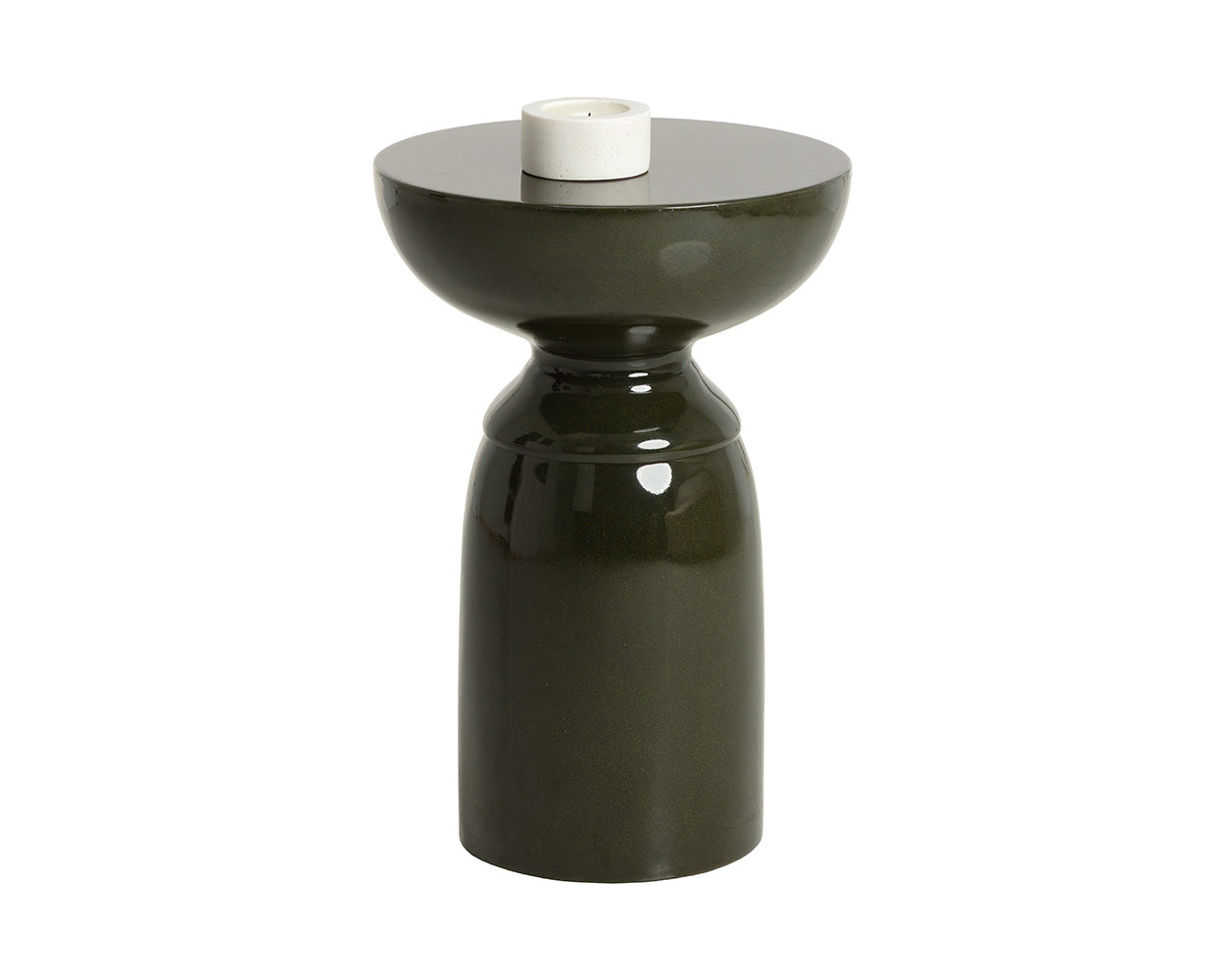 Goya End Table — Moss Green