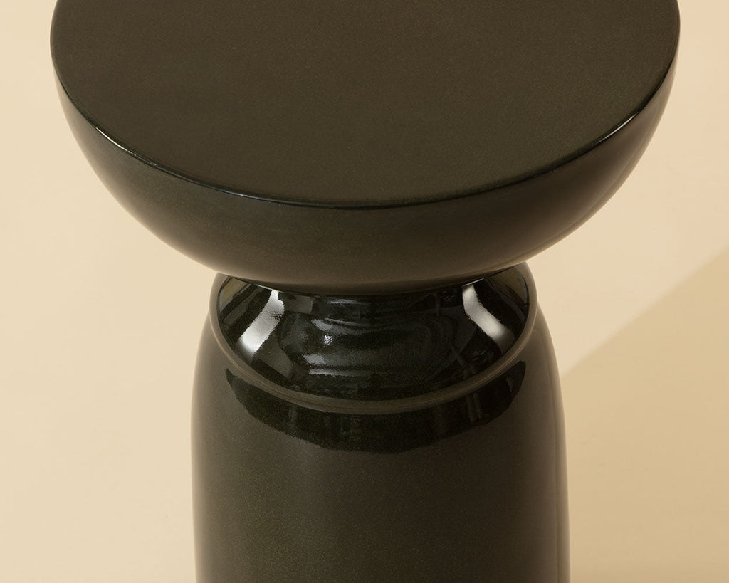 Goya End Table — Moss Green