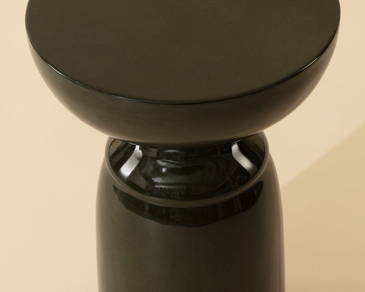 Goya End Table — Moss Green