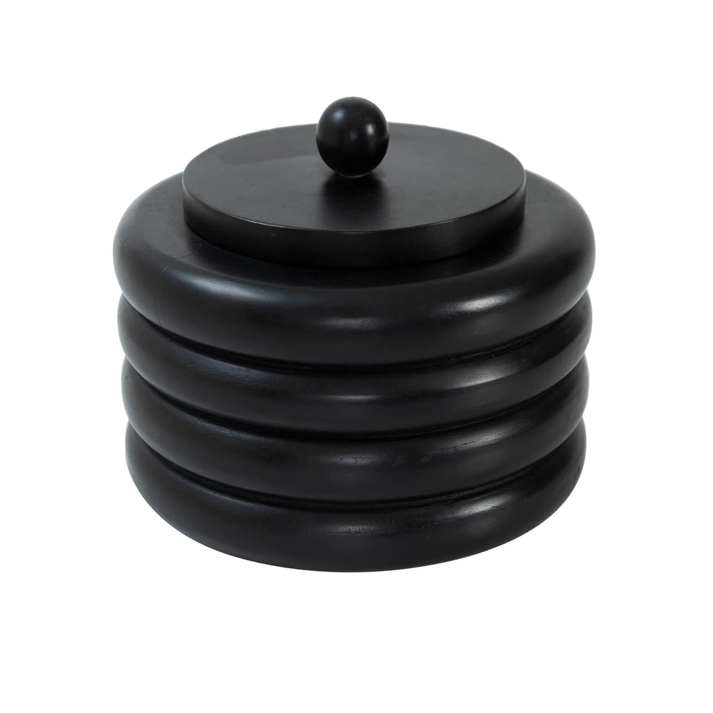 Kara Ribbed Lidded Box