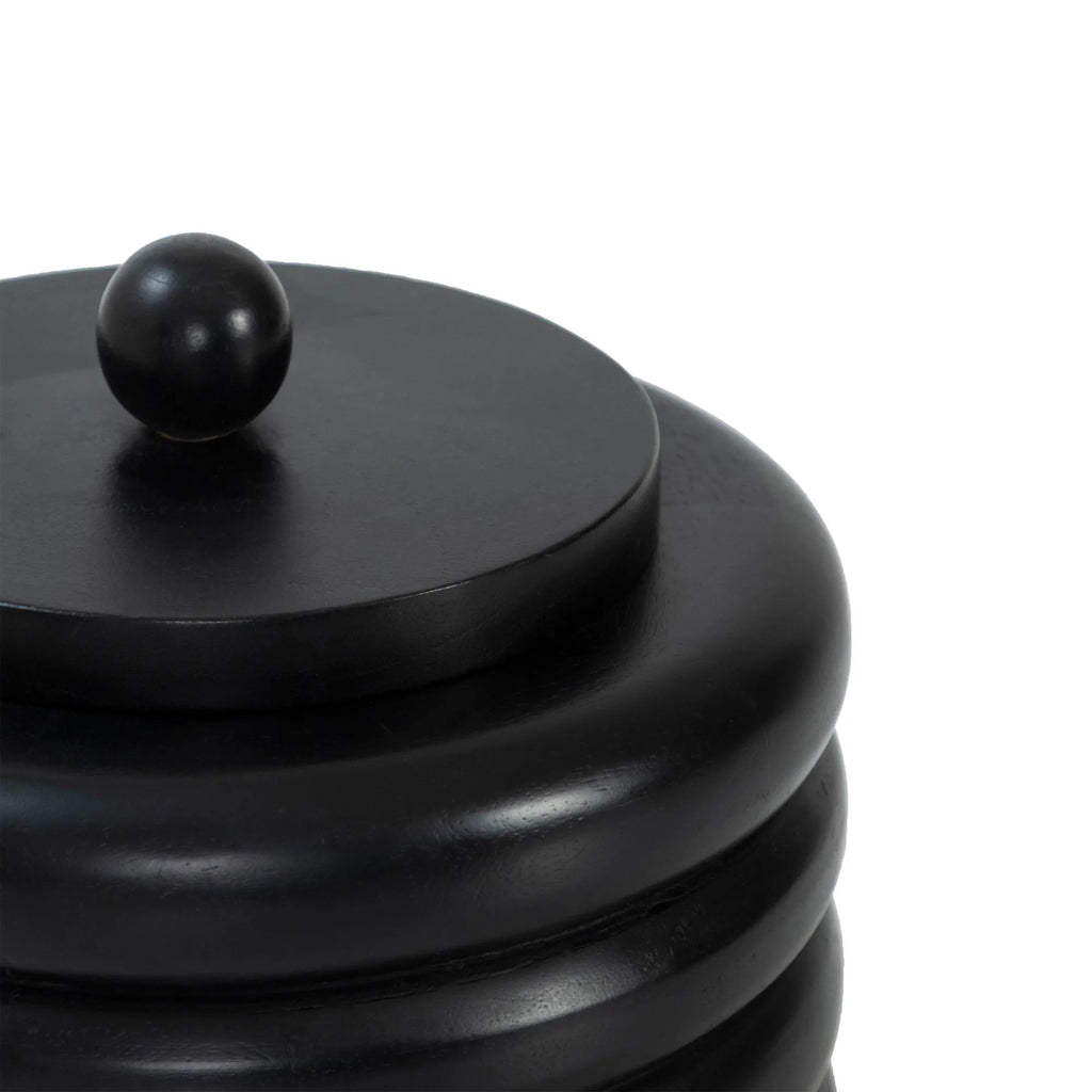 Kara Ribbed Lidded Box