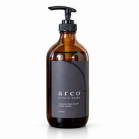 Dark Wood Liquid Hand Soap, 500 mL, on a white background