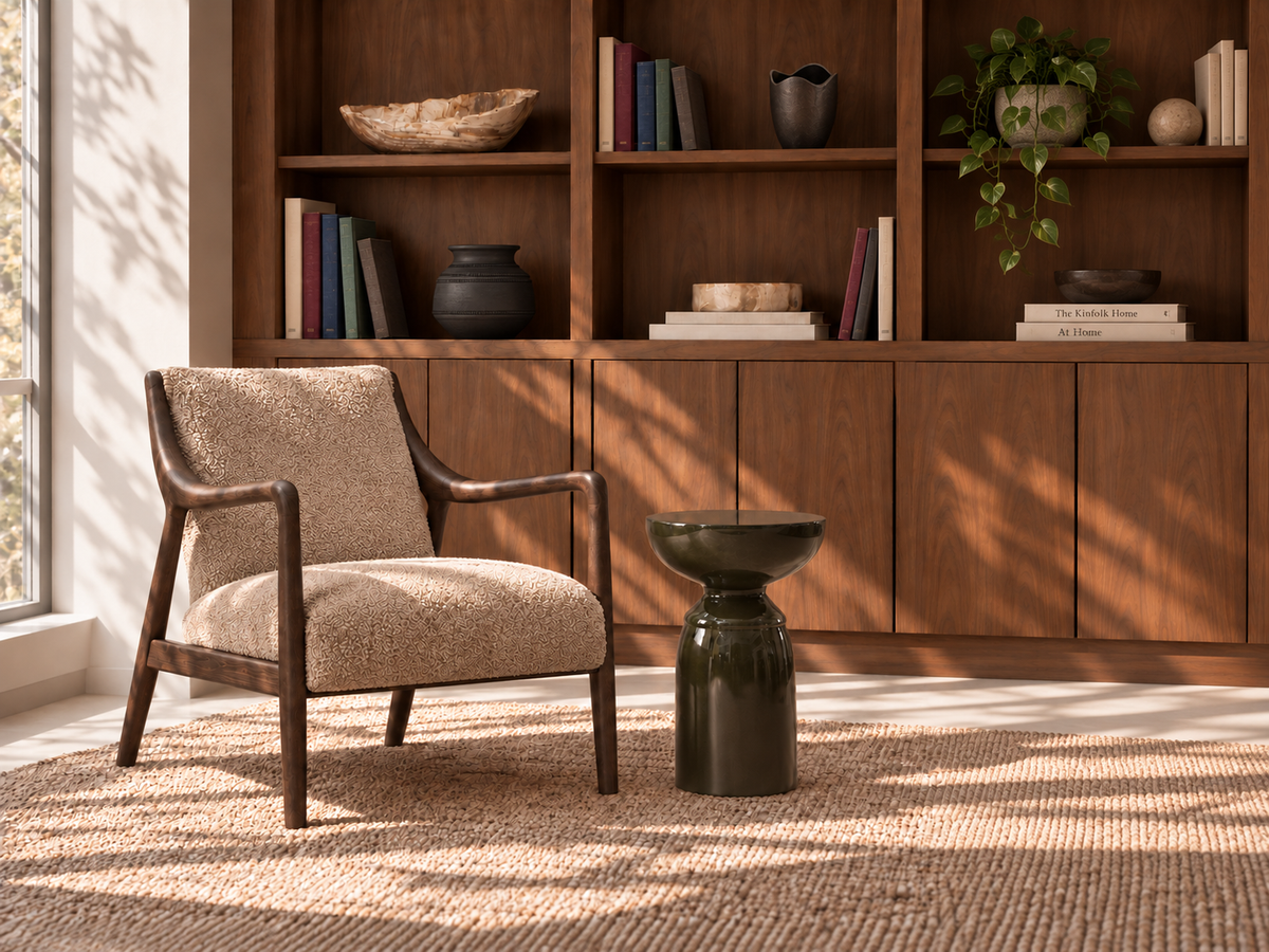 A room furnished with pieces from Arco Studio Home