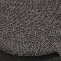 Capsula upholstered ottoman in black, photo 5