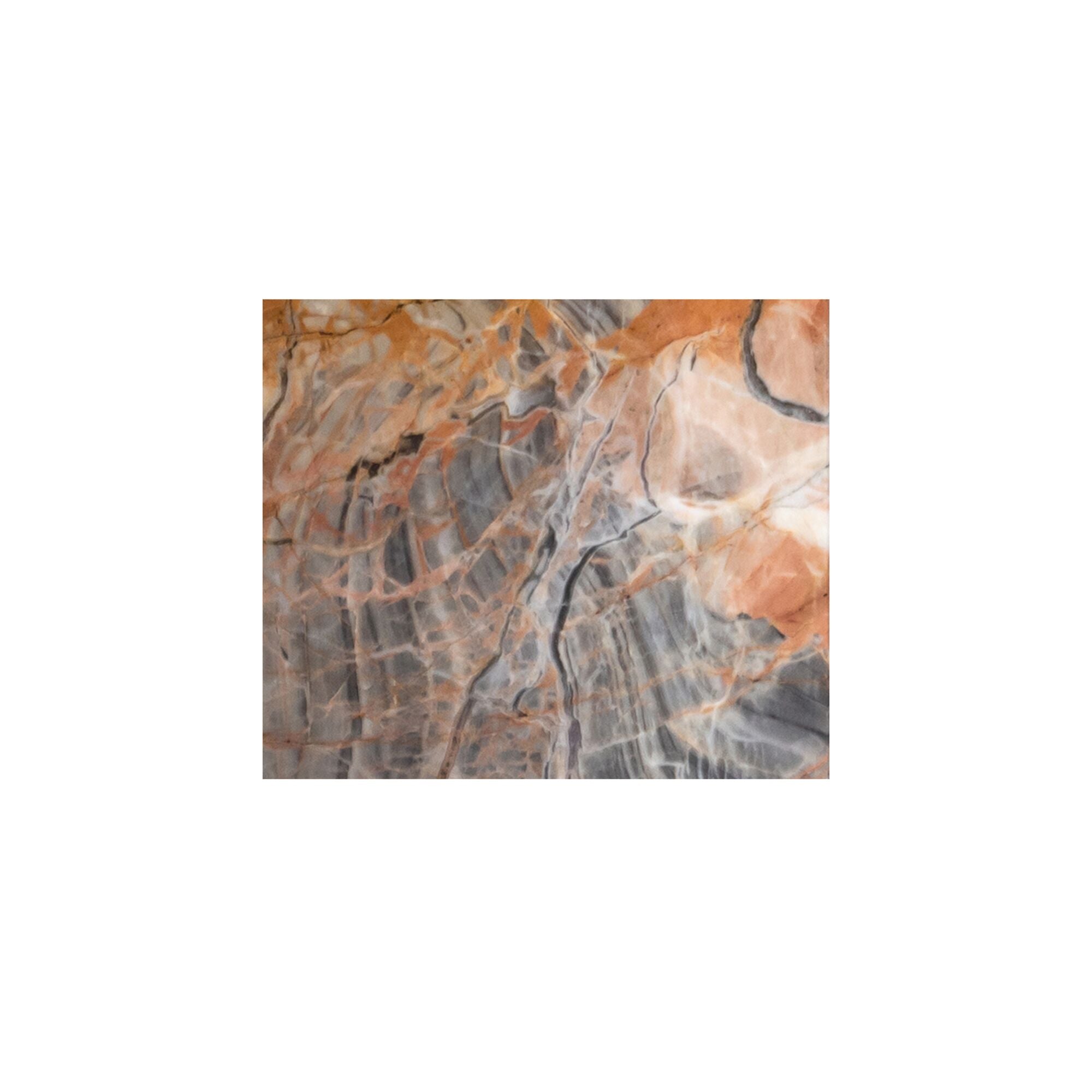 Orange Levante Marble Blair Accent Table | Arco Studio Home