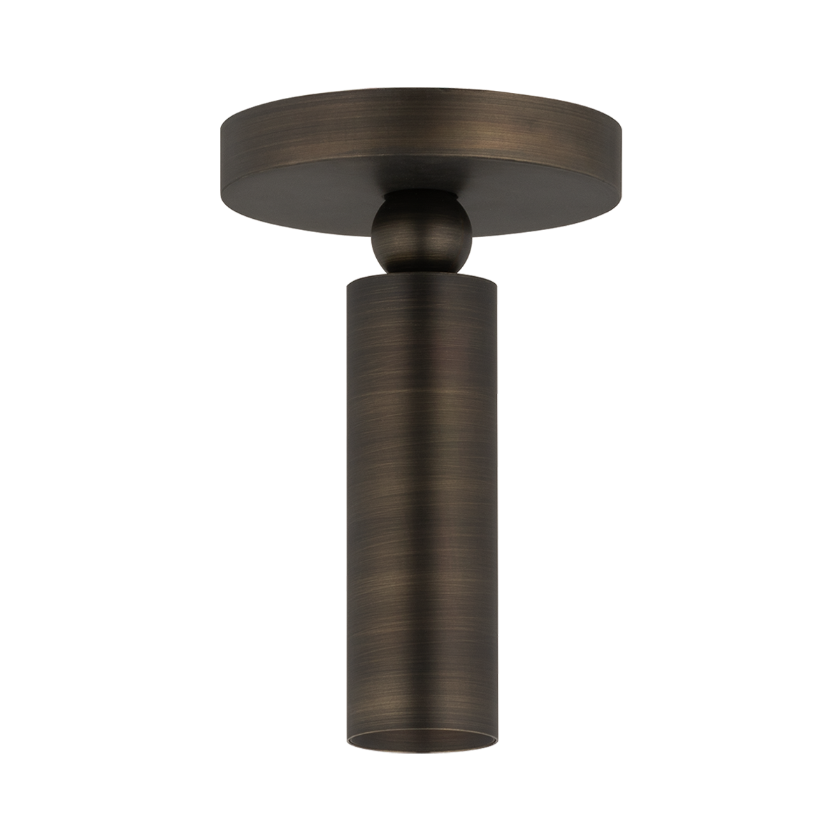 Luxe Pivot Flush Mount Distressed Bronze