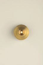 Luxe Pivot Flush Mount Patina Brass