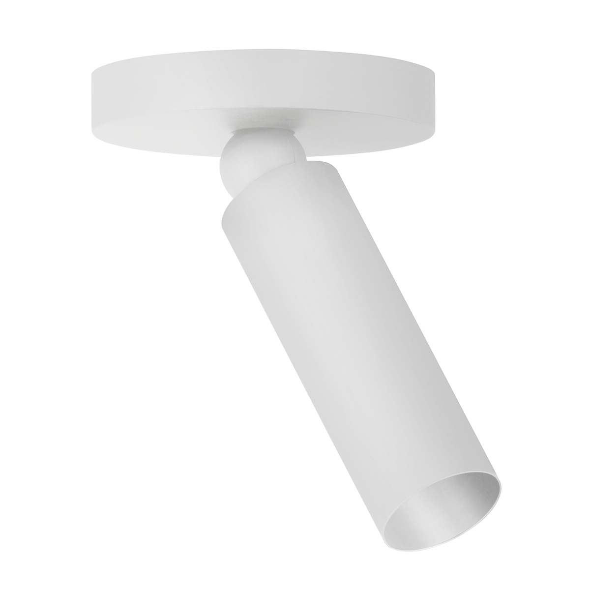 Luxe Pivot Flush Mount Semi-Gloss White