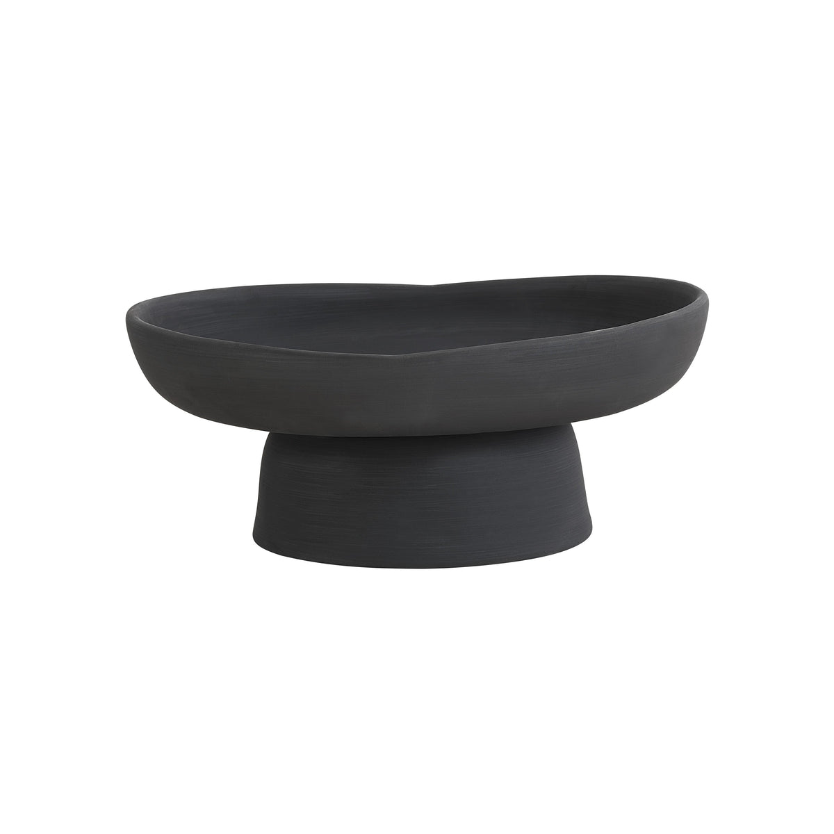 Malabo ceramic bowl in black