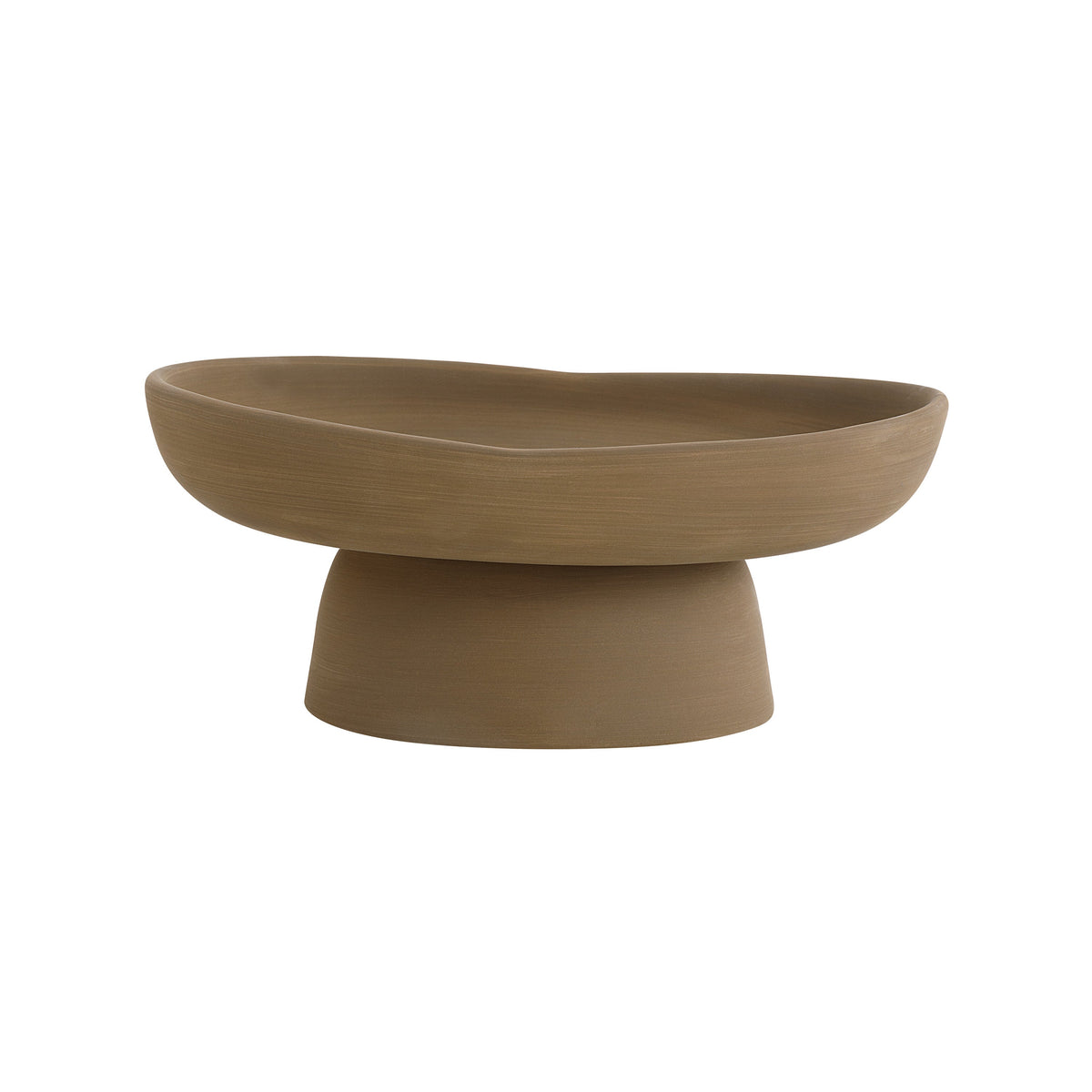 Malabo ceramic bowl in brown