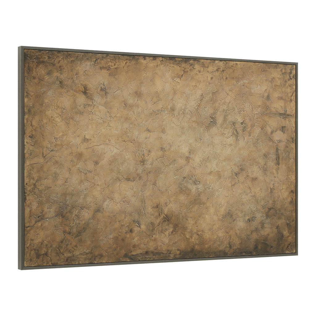 Acacia wall art by Renwil, cotton canvas, charcoal frame