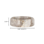 Anais catchall by Moe's Home Collection, marble, square form