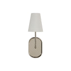 Annona wall sconce by Renwil, iron, polished nickel finish
