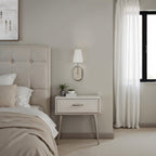 Annona wall sconce by Renwil, iron, polished nickel finish