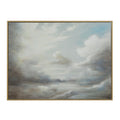 Anse wall art by Renwil, cotton canvas, cream frame