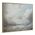 Anse wall art by Renwil, cotton canvas, cream frame
