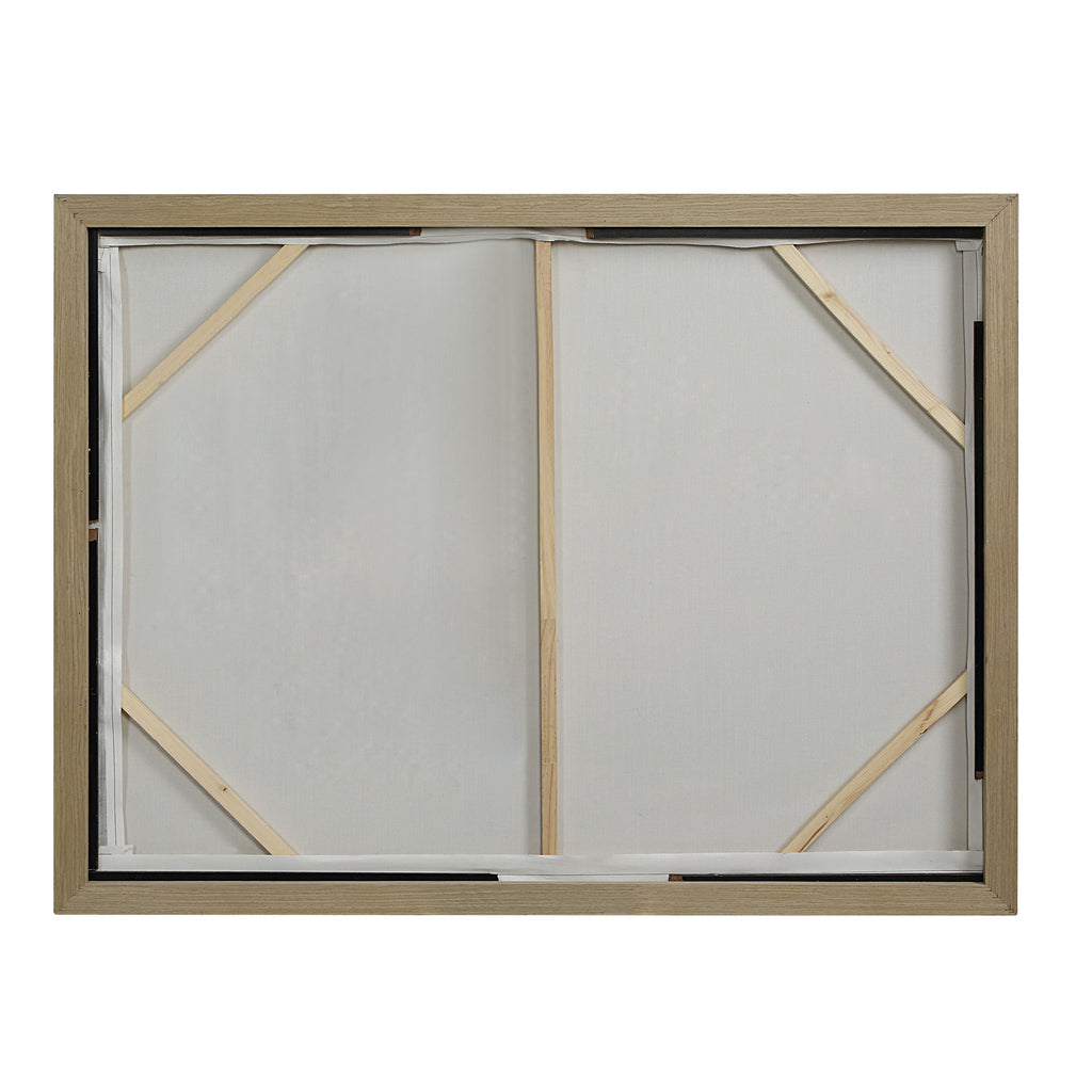 Anse wall art by Renwil, cotton canvas, cream frame