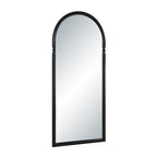 Arcade full length mirror by Renwil, iron, matte black finish